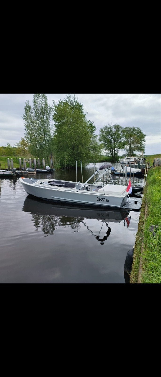 Unieke aluminium sloep met Mercedes diesel en trailer, Ophalen, Gebruikt, Afdekzeil, Diesel