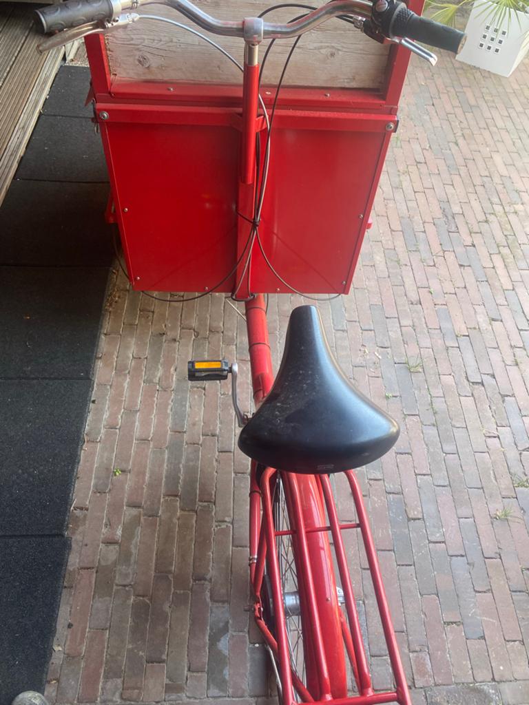 Nette bakfiets - Ideaal voor verkoop of transport!, Fietsen en Brommers, Fietsen | Bakfietsen, Ophalen, Gebruikt, Goederen, Overige merken
