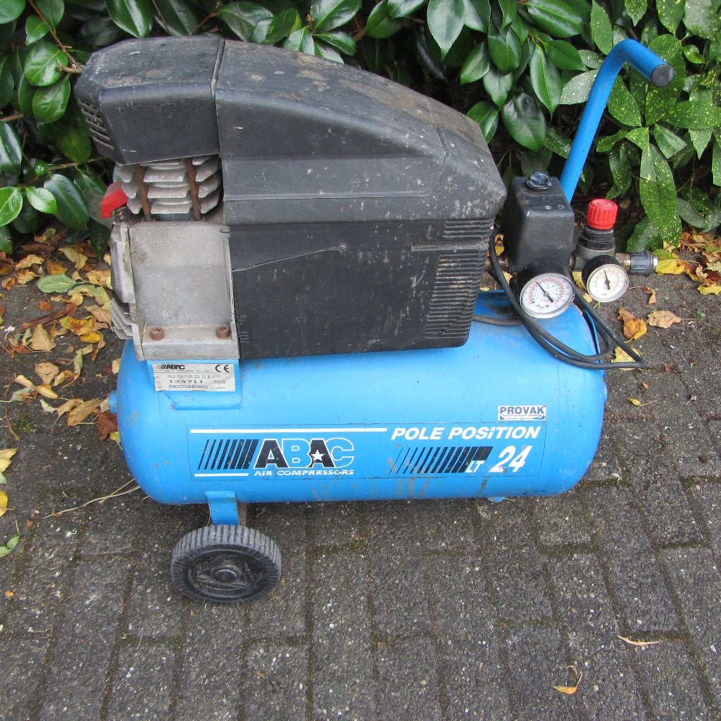 Compressor, Gebruikt, Ophalen of Verzenden, Minder dan 200 liter/min, Minder dan 25 liter