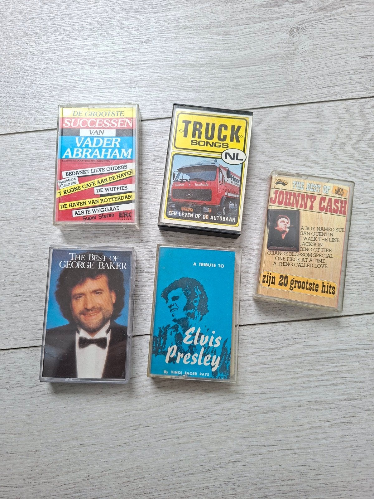 Cassettebandjes, Cd's en Dvd's, Gebruikt, 2 t/m 25 bandjes, Ophalen of Verzenden, Voorbespeeld
