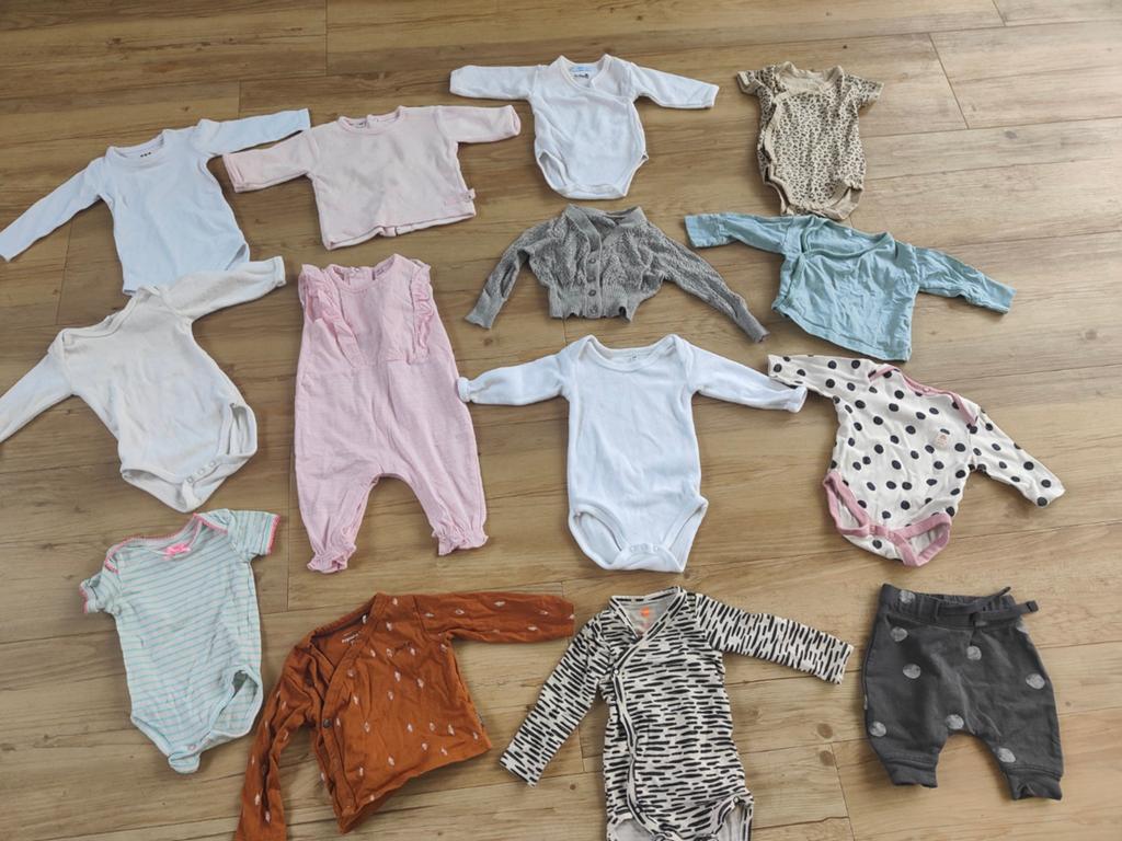 14-delig babykleding pakket meisje maat 50 Prenatal Hema, Ophalen of Verzenden, Gebruikt, Meisje, Pakje