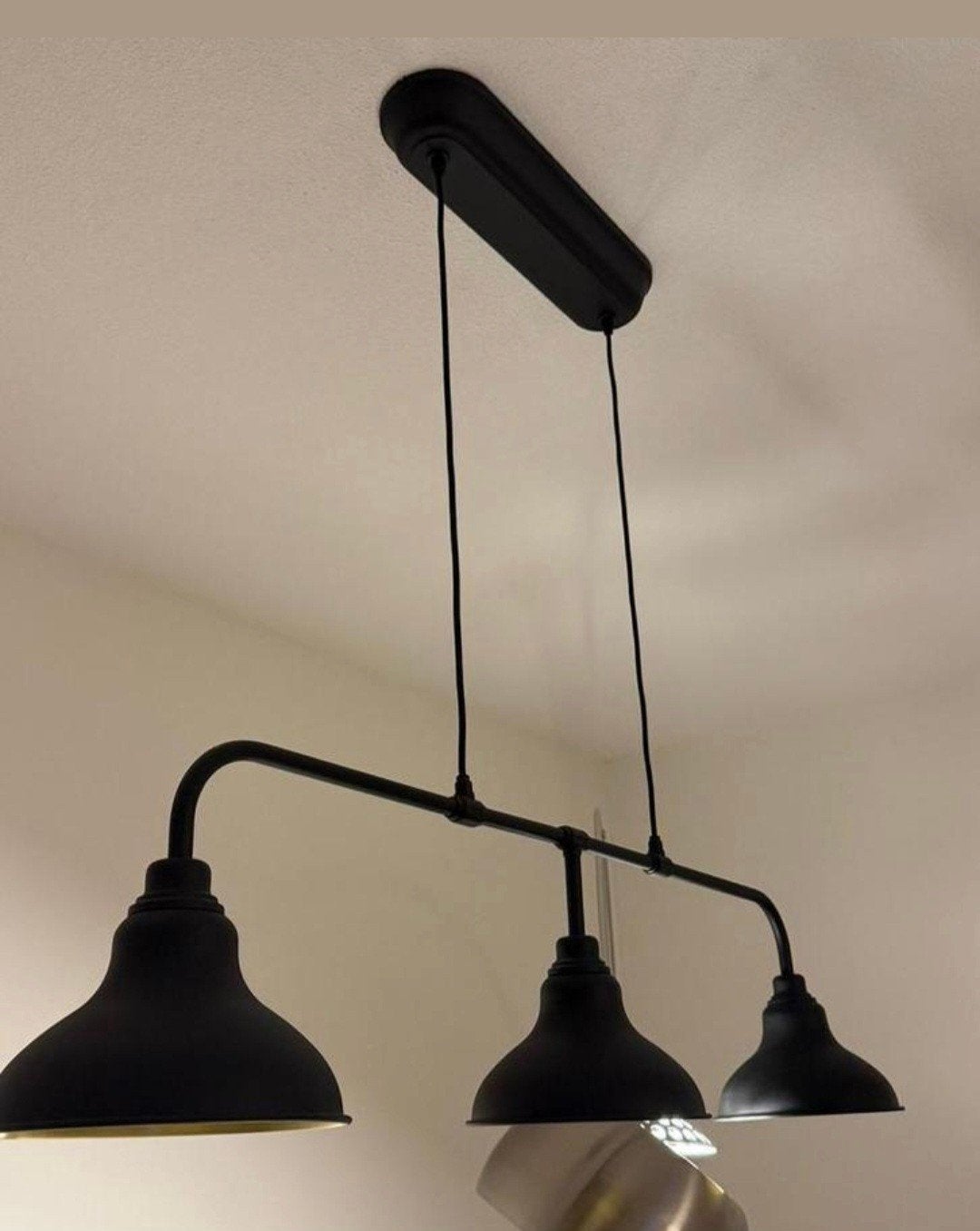 Agunnaryd (Ikea) plafondlamp industrieel, Ophalen, Industrieel landelijk, E27 (groot), Zo goed als nieuw