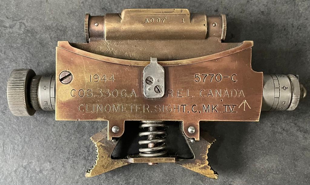 Canadese Clinometer 1944, Ophalen of Verzenden