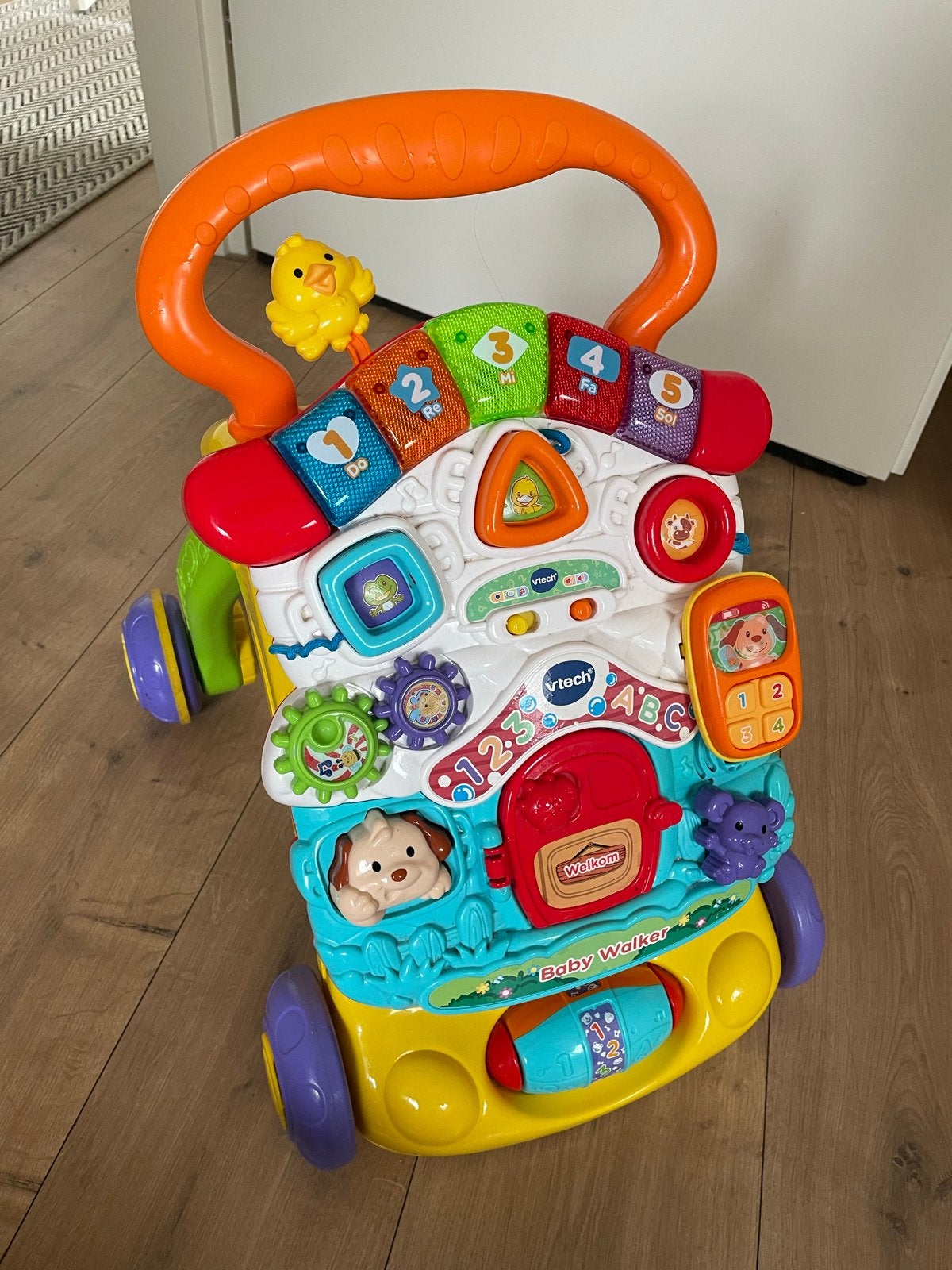 VTech Baby Walker - Interactieve Loopwagen met Geluid, Ophalen, Gebruikt, Overige typen, Met licht