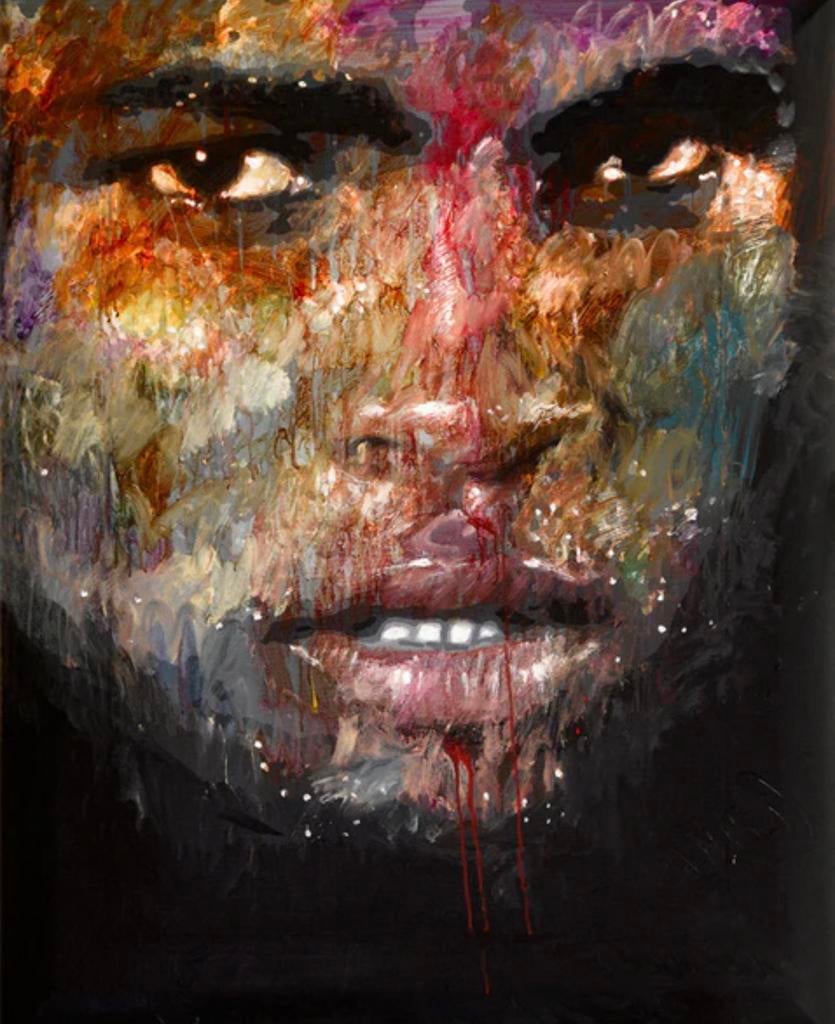 Peter Donkersloot - Muhammed Ali | 90x120cm, Ophalen of Verzenden