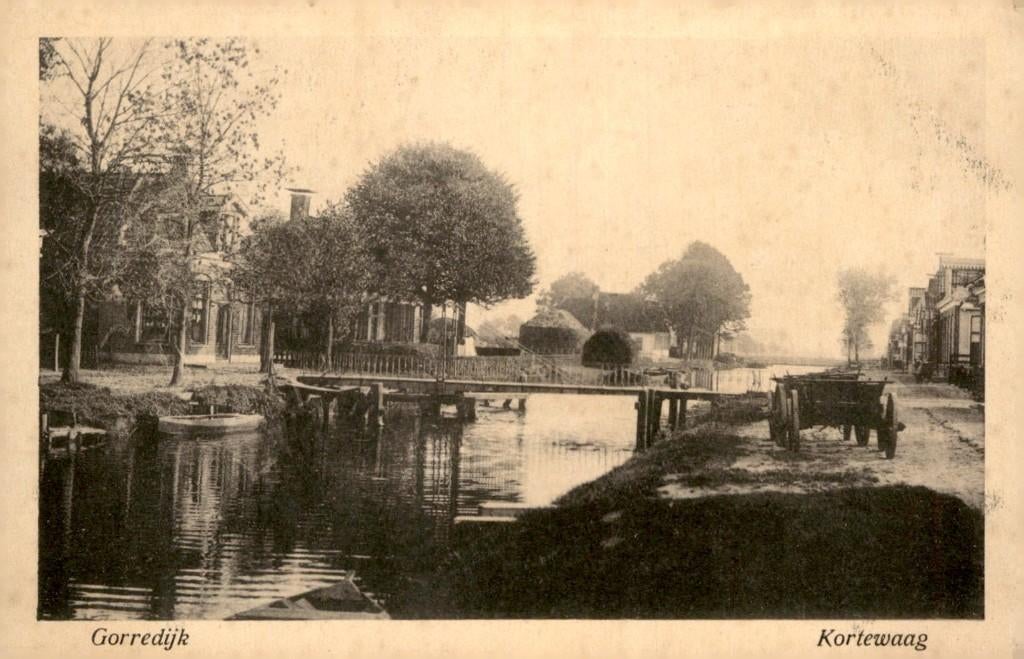 Gorredijk Kortewaag # 870, Verzamelen, Ansichtkaarten | Nederland, Verzenden, Voor 1920, Ongelopen, Friesland