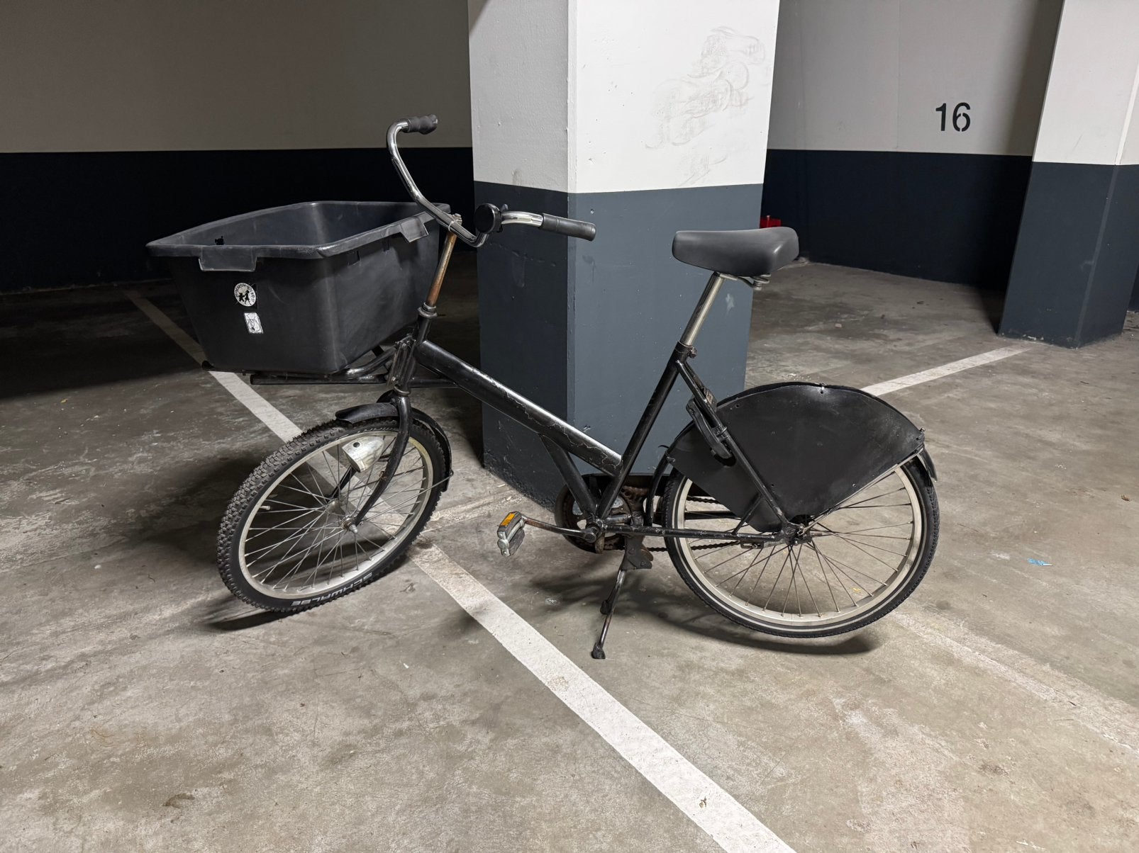 Sterke Azor Workcycles Bakfiets Hondenfiets transportfiets, Ophalen, Gebruikt
