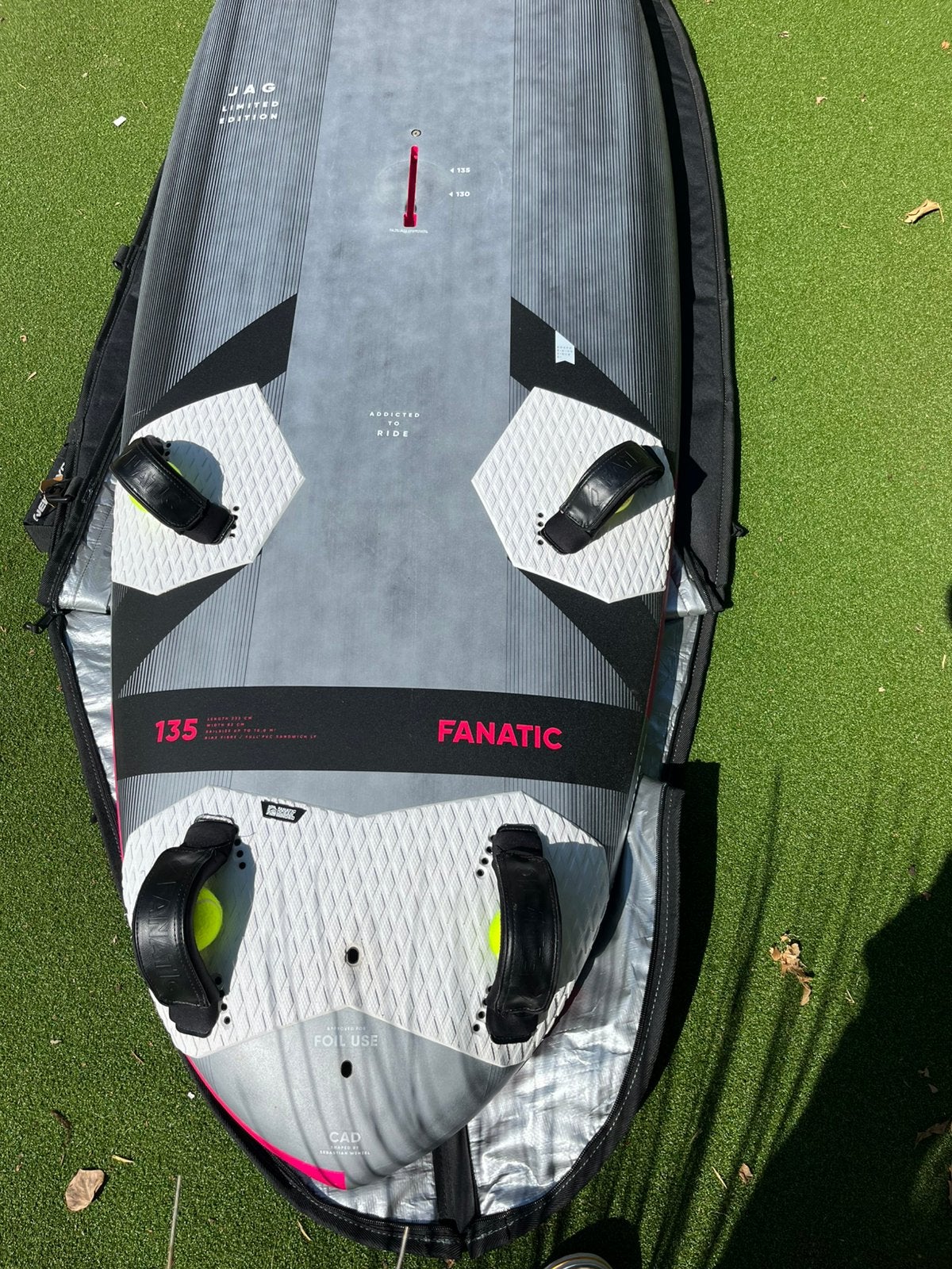 Fanatic JAG LTD 135 liter 2020, Watersport en Boten, Windsurfen, Ophalen, Minder dan 250 cm, Fanatic, Zo goed als nieuw