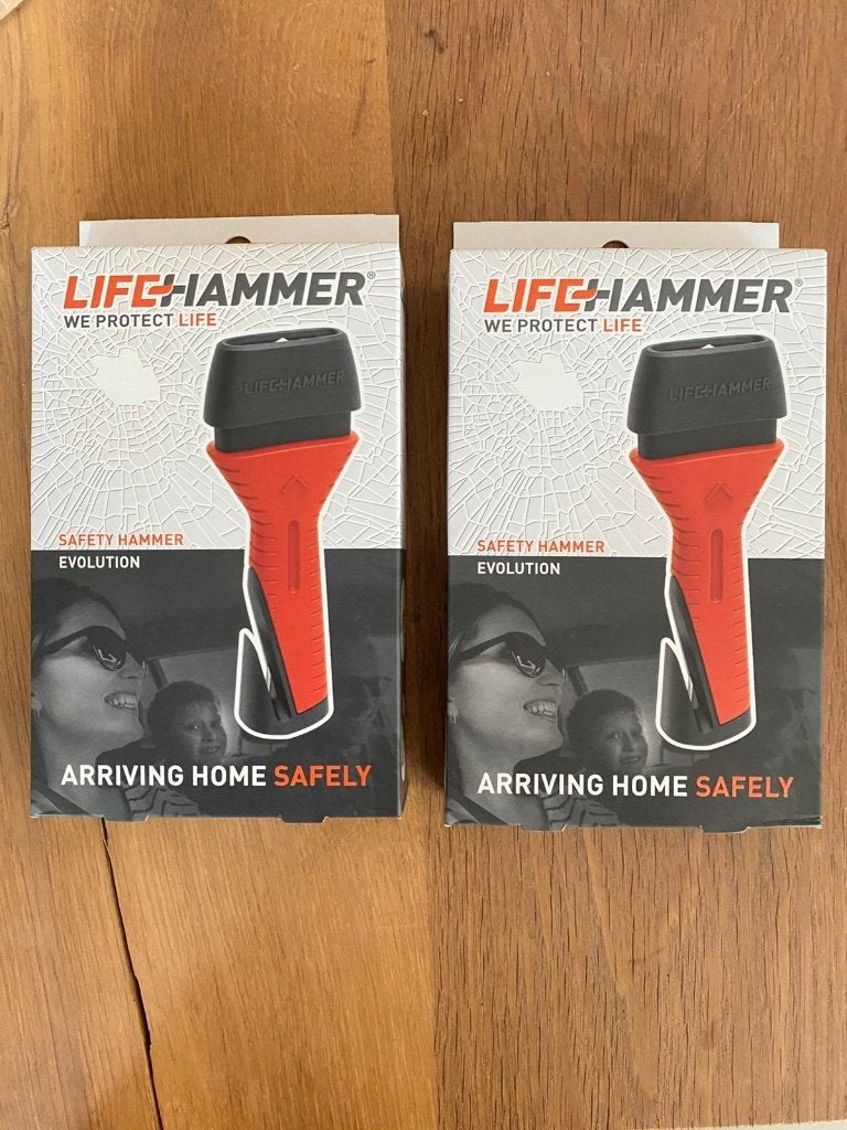 Lifehammer Evolution Veiligheidshamer – Nieuw in doos, Auto diversen, Auto-accessoires, Ophalen of Verzenden, Nieuw