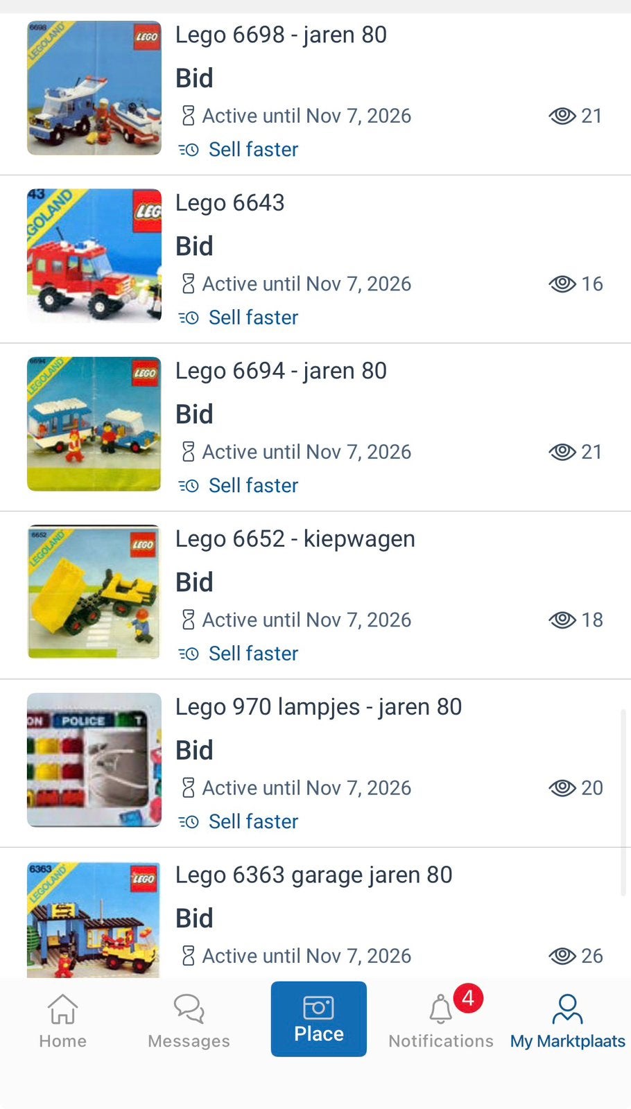 Vintage LEGO jaren 80 – Space, City, Legoland, Kinderen en Baby's, Ophalen of Verzenden, Gebruikt, Meerdere sets, Lego