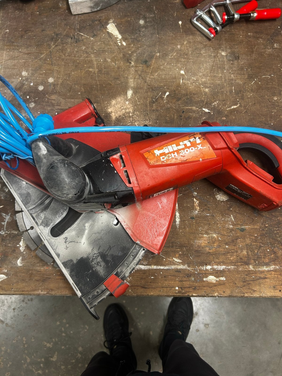 Hilti DCH 300-X Diamantzaag - Krachtig en Betrouwbaar, Ophalen, Gebruikt, 70 mm of meer, Overige typen