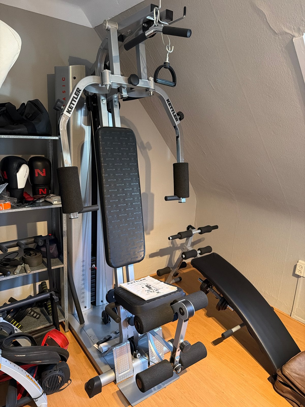Kettler Krachtstation Basic - Complete Home Gym, Ophalen, Gebruikt, Krachtstation, Armen