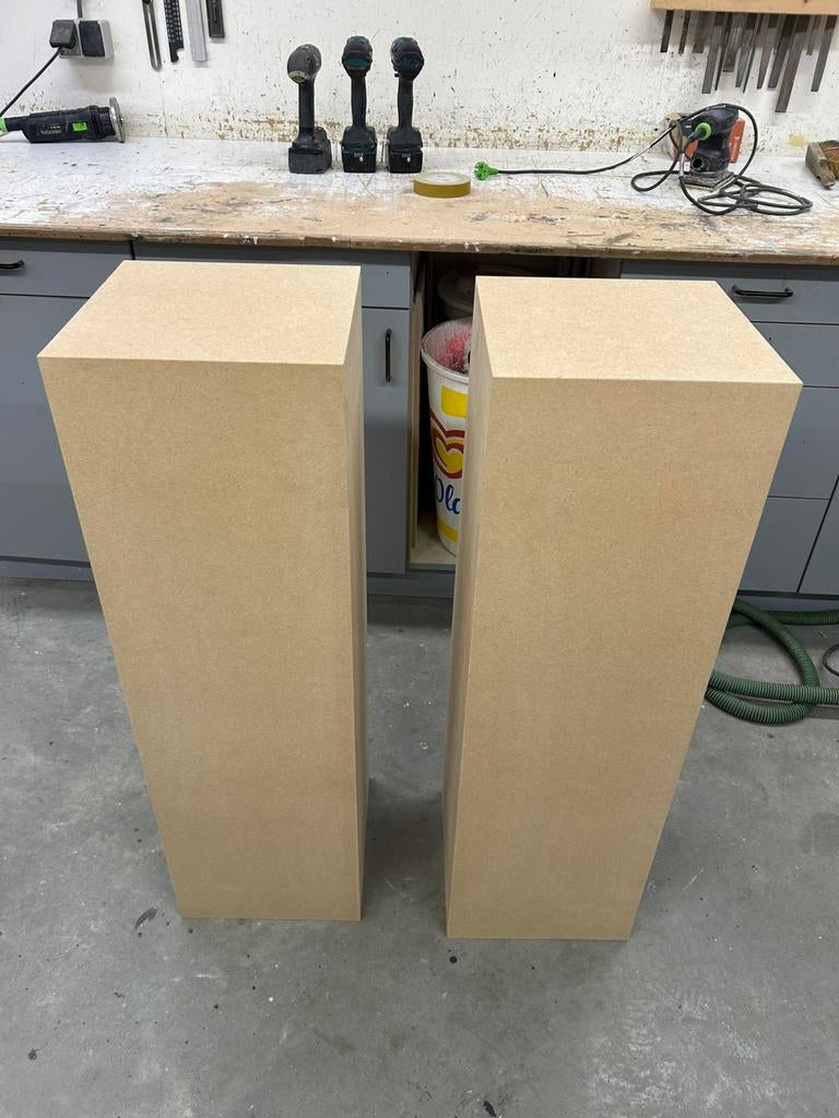 Nieuwe mdf zuilen 30x30x100 cm, Huis en Inrichting, Ophalen of Verzenden, Zo goed als nieuw