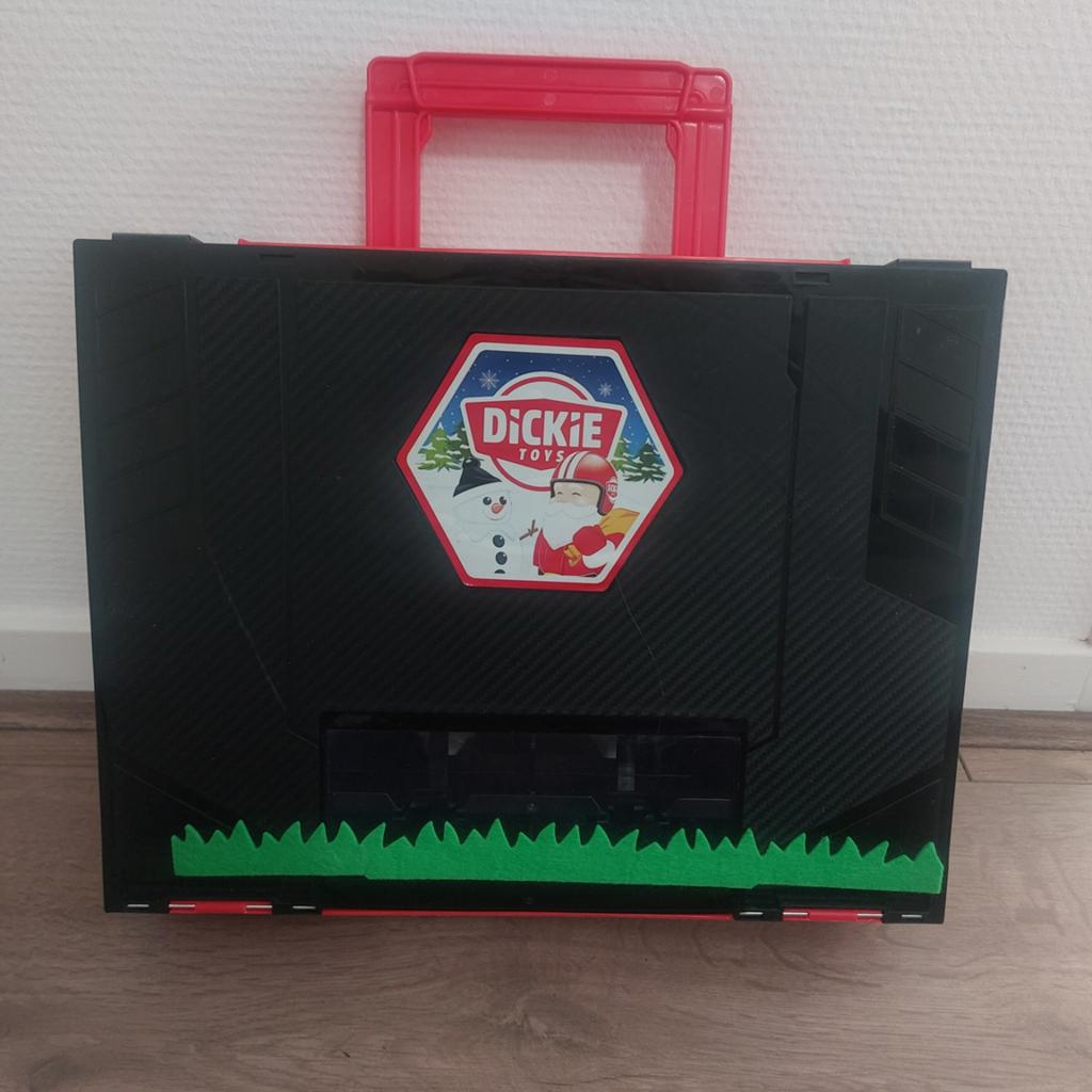 Dickie opbergbox/koffer voor 20 autootjes, Kinderen en Baby's, Speelgoed | Speelgoedvoertuigen, Ophalen of Verzenden, Gebruikt