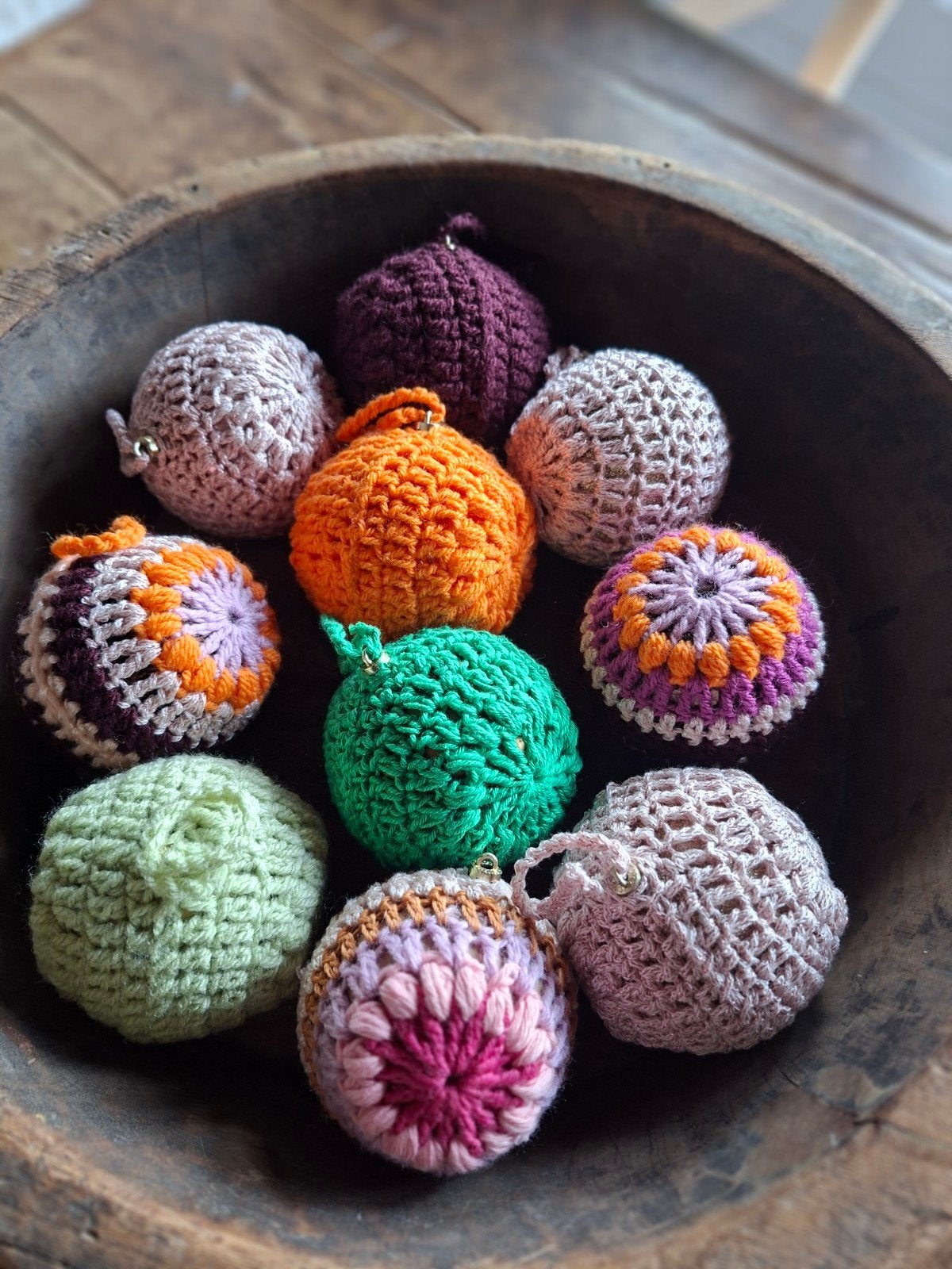 Gehaakte kerstballwn Sissy Boy collors, Ophalen of Verzenden