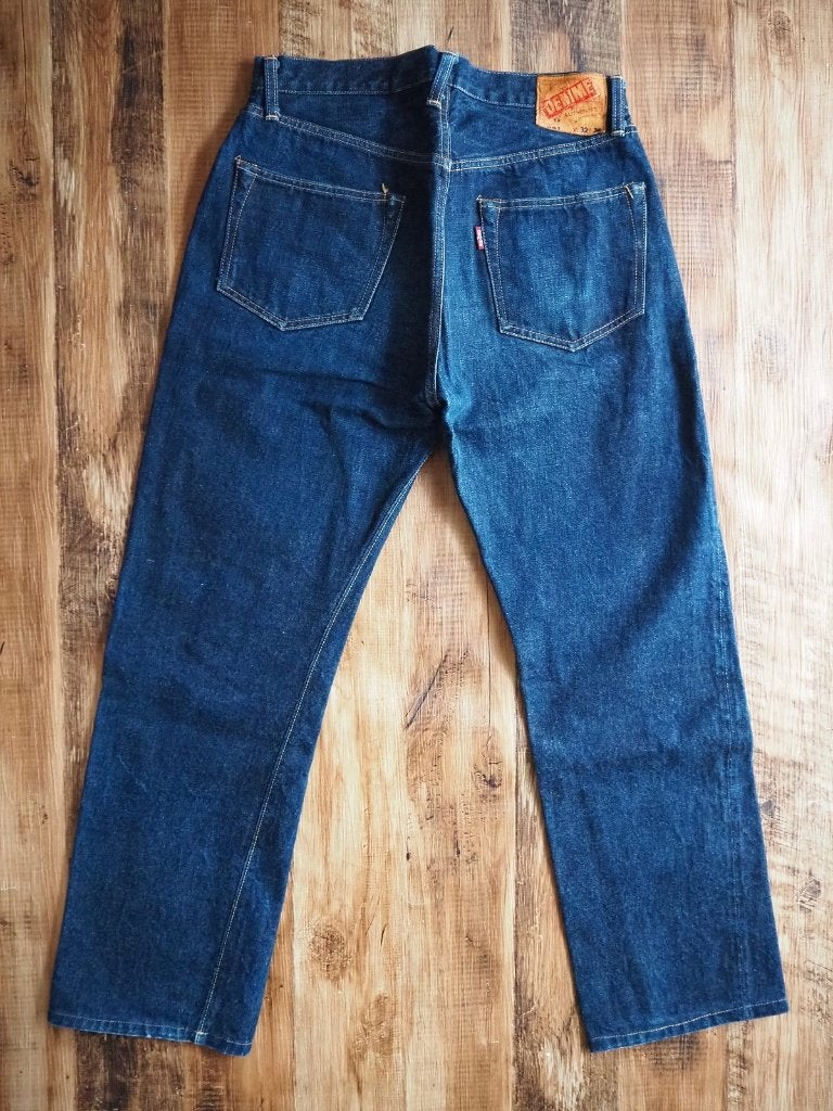 DENIME XX W31 x L29 ORIZZONTI Osaka5 Vintage Selvedge Jeans, Blauw, W32 (confectie 46) of kleiner, Ophalen of Verzenden, Denime
