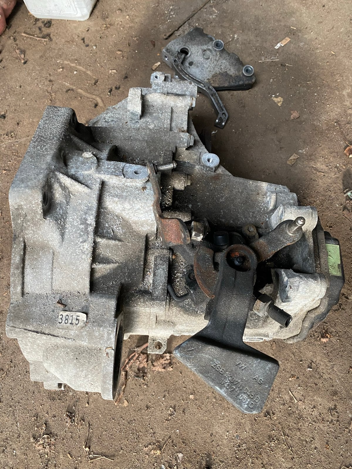 Versnellingsbak Volkswagen Caddy mk3 1.9 TDI BSU JCY 5 bak, Ophalen, Gebruikt, Volkswagen
