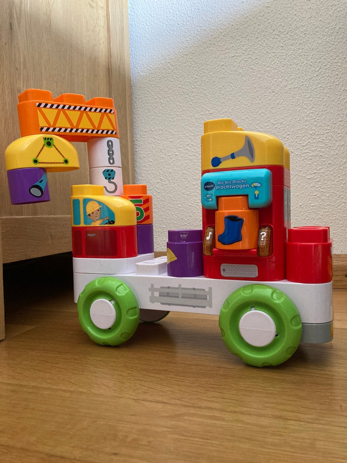 Bla bla blocks vrachtwagen, Ophalen, Zo goed als nieuw, 2 tot 4 jaar