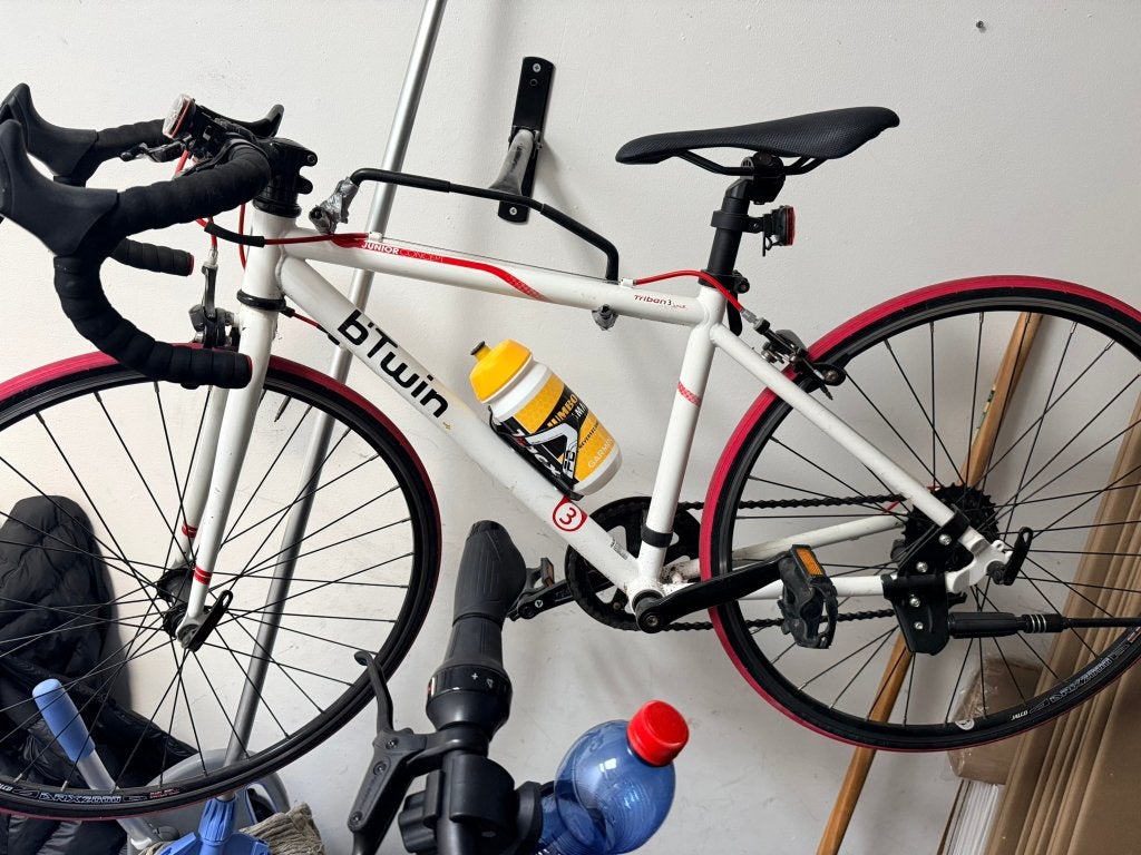 Btwin Triban 3 Junior Racefiets 7-11 jaar, Fietsen en Brommers, Gebruikt, Velgrem, Aluminium, Minder dan 49 cm