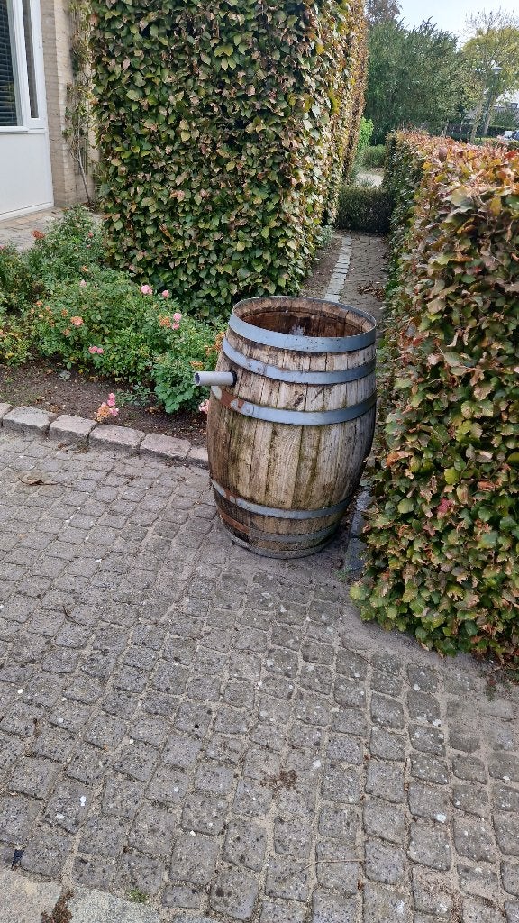 regenton, Tuin en Terras, Gebruikt, Met kraantje, 75 tot 150 liter, Ophalen of Verzenden