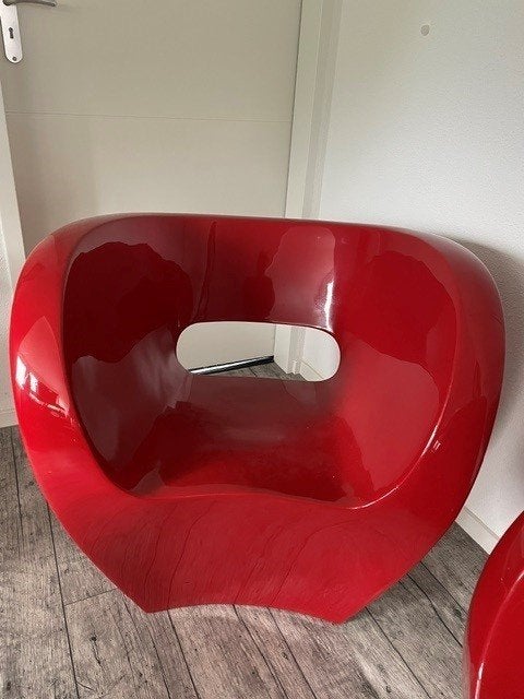 design fauteuils (Moroso), Ophalen, Kunststof, Minder dan 75 cm, Zo goed als nieuw