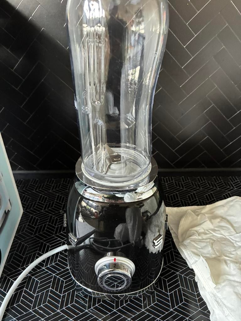 SMEG PBF01 Blender, Witgoed en Apparatuur, Blenders, Ophalen, Zo goed als nieuw, Blender