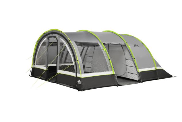 Obelink Lugano 6 XL Excellent CoolDark tunneltent + Luifel, Caravans en Kamperen, Ophalen, Zo goed als nieuw, Tot en met 6