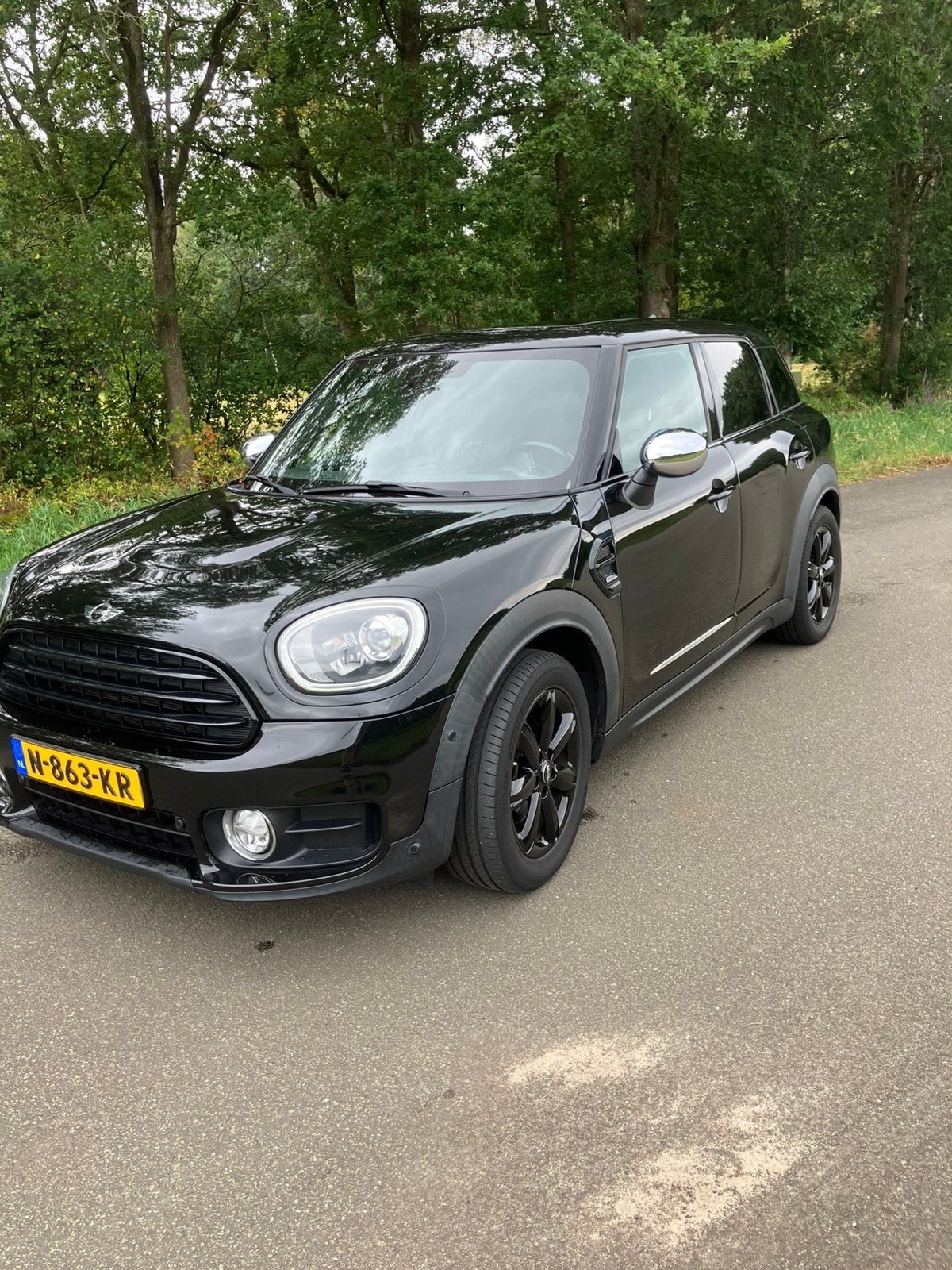 Mini Countryman 2.0 D 150pk All4 2017 Zwart 119825 km, 21 km/l, Zwart, Zwart, Leder