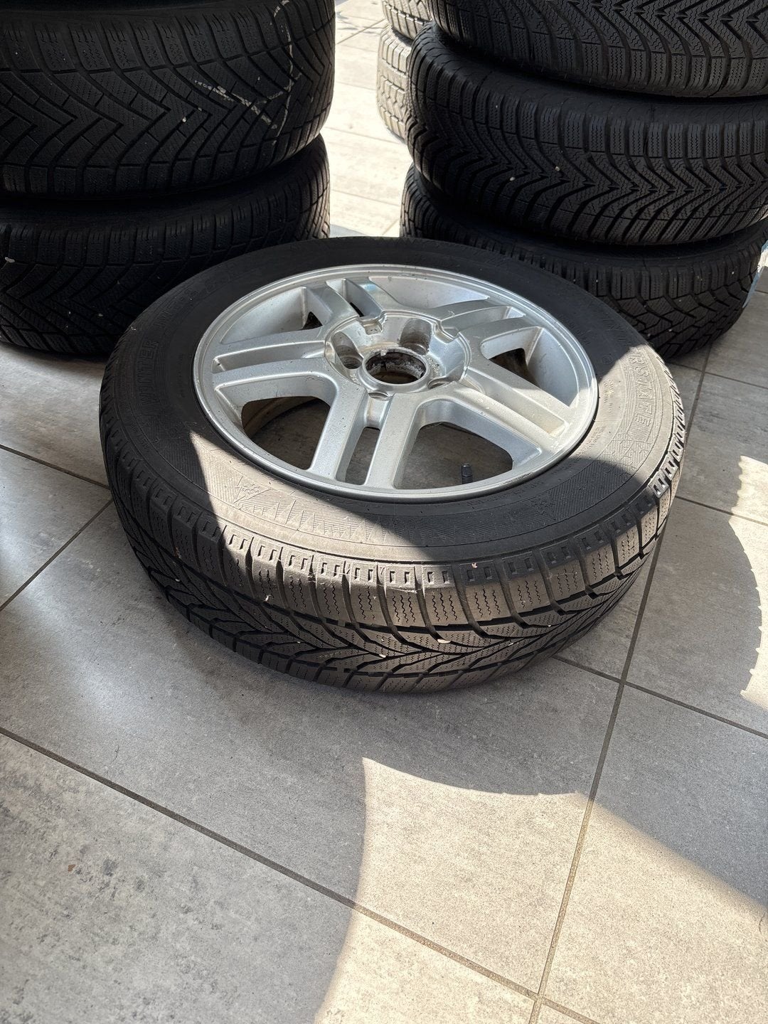 Gebruikte velgen met gebruikte Continental zomerbanden – 185, Gebruikt, 15 inch, -, -