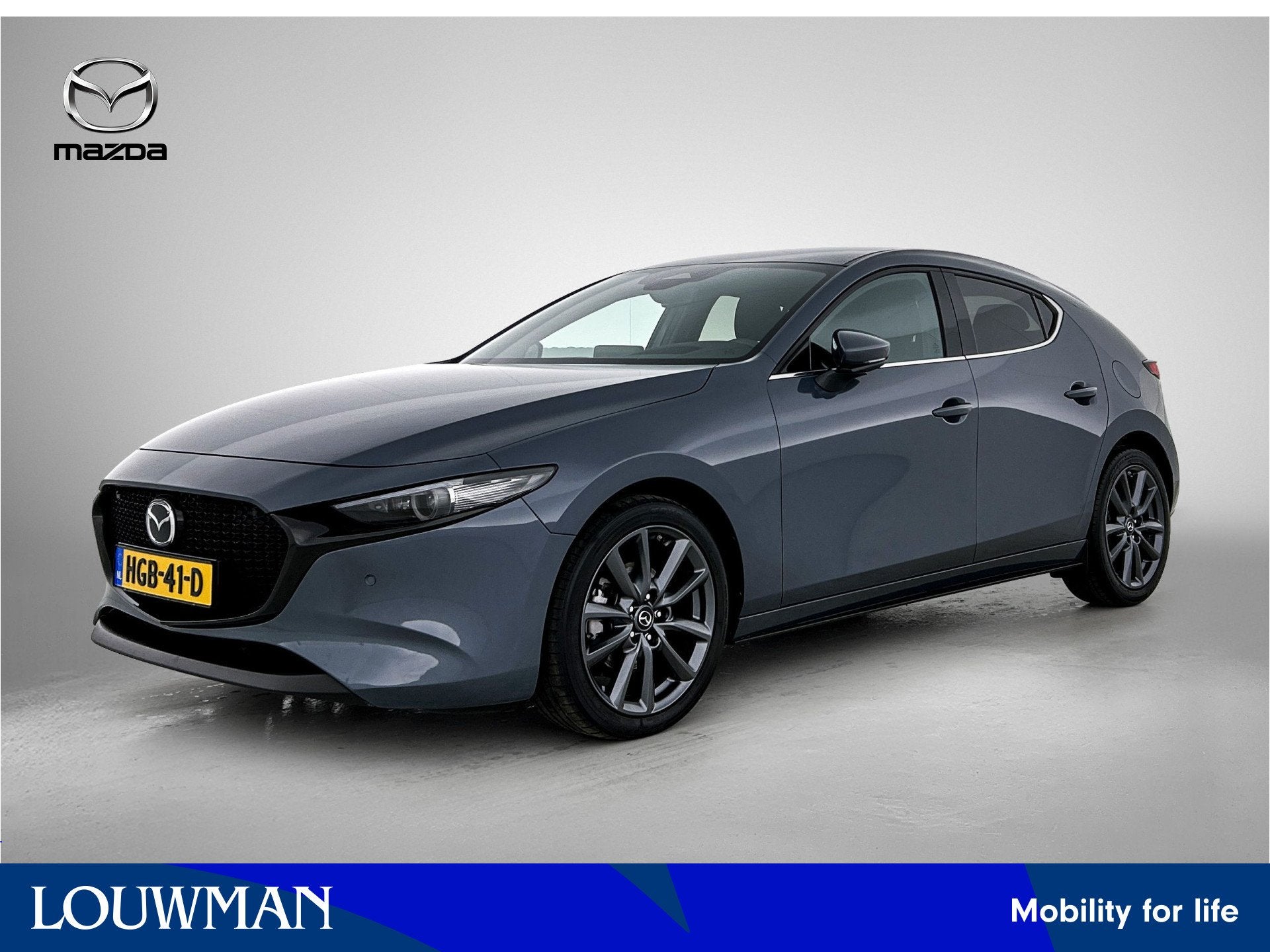 Mazda 3 2.5 e-SkyActiv-G M Hybrid 140 Centre-line | Stuur en, Voorwielaandrijving, 12 maanden, Stof, Gebruikt
