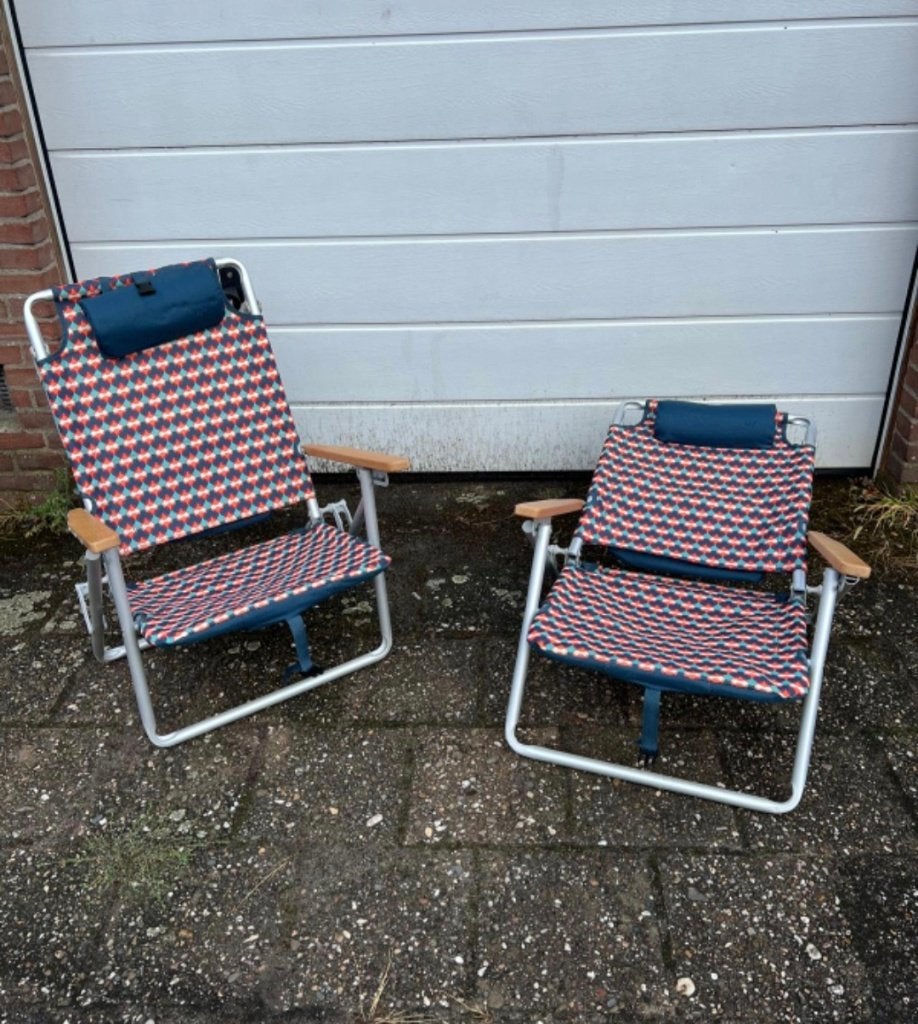 strandstoelen, Ophalen, Zo goed als nieuw, Overige materialen, Verstelbaar