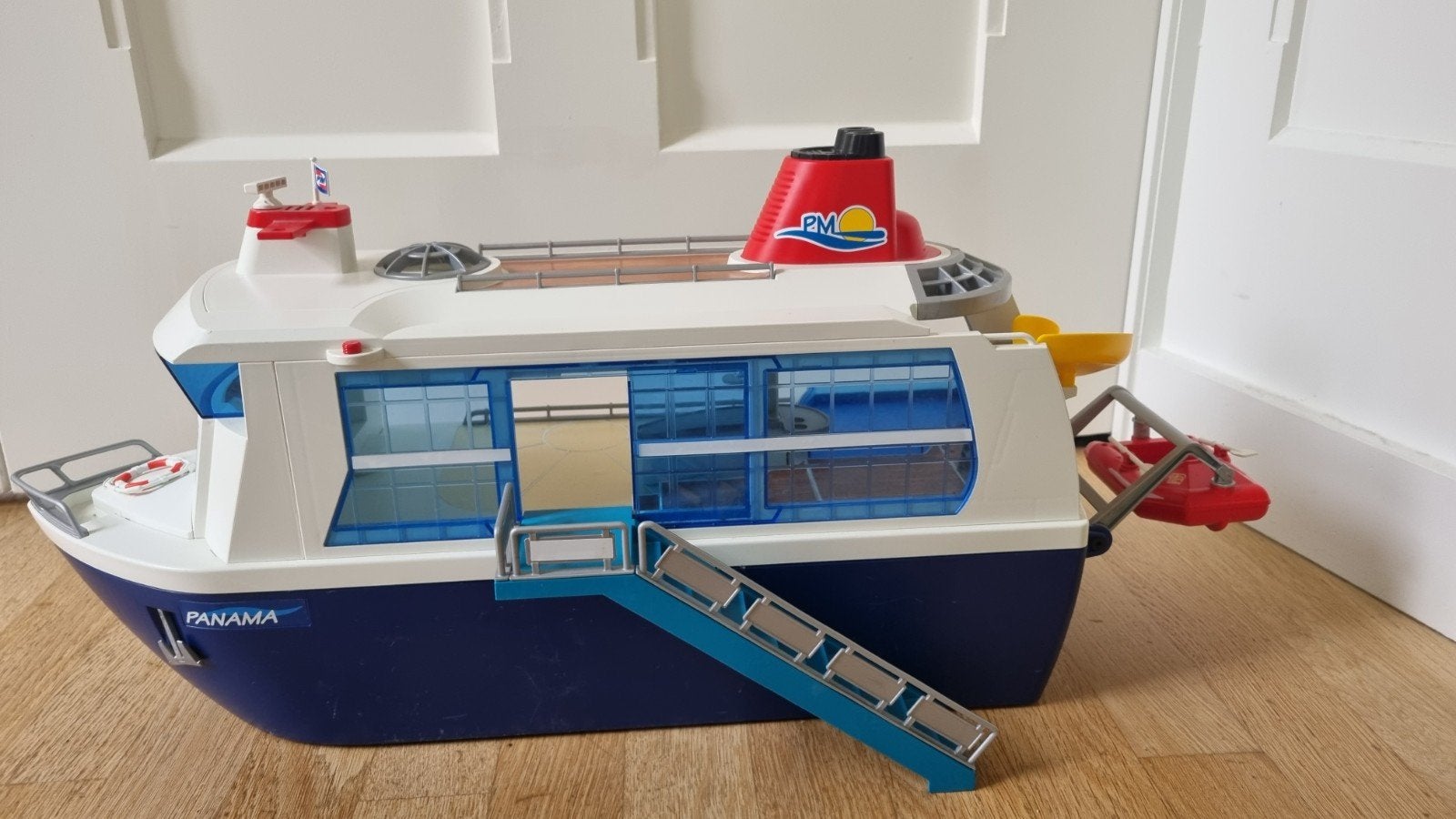Playmobil cruiseschip, model 6978, met accessoires, Ophalen of Verzenden, Zo goed als nieuw, Jongen of Meisje