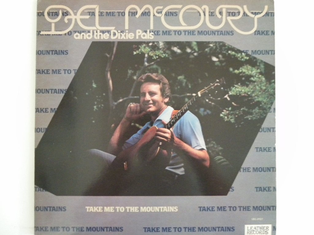 LP Del McCoury - Take Me To The Mountains - Gesigneerd, LP, Gebruikt, Originele persing, Ophalen of Verzenden