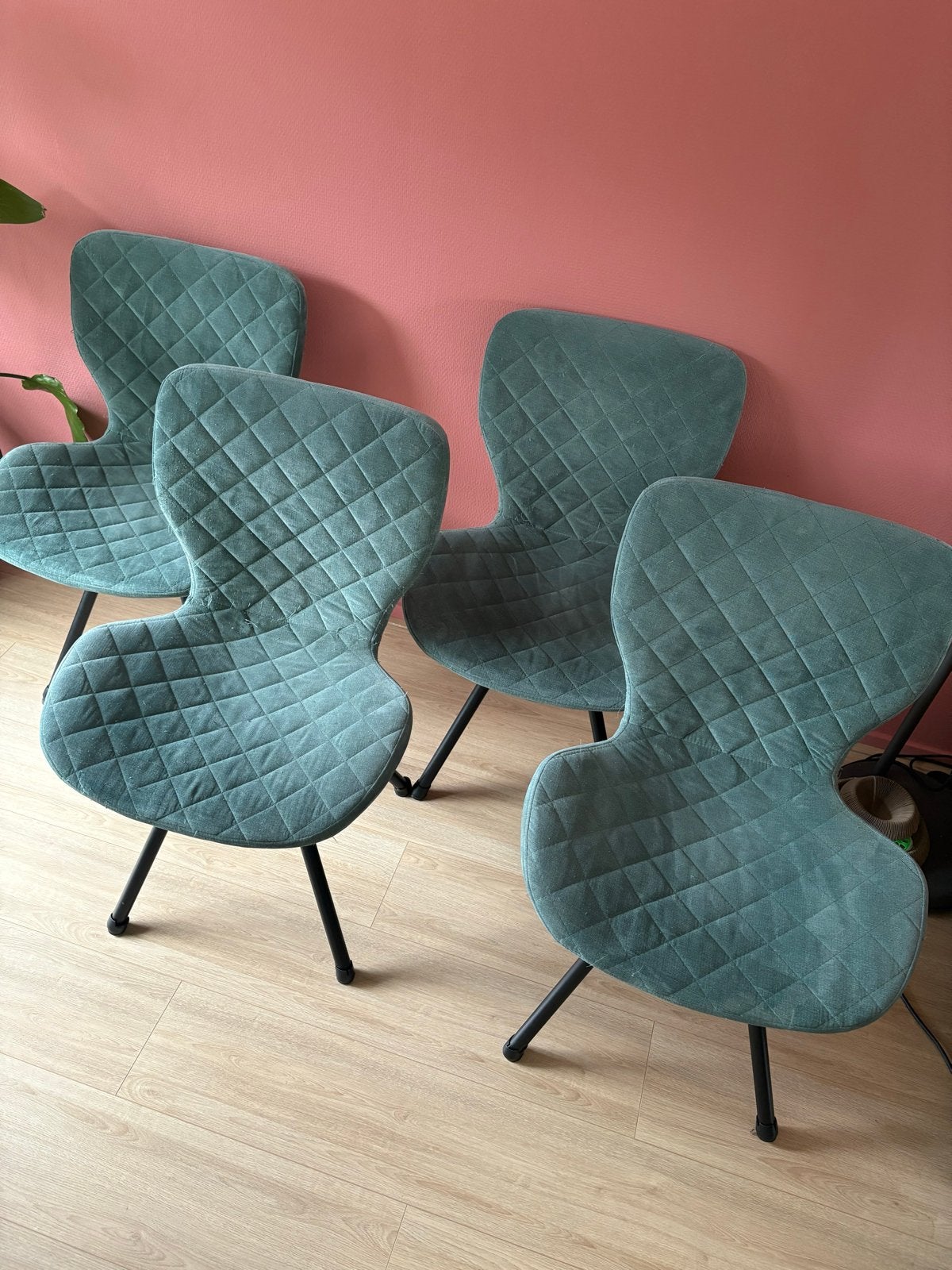 Gestoffeerde stoelen, Ophalen, Gebruikt, Overige kleuren, Vier