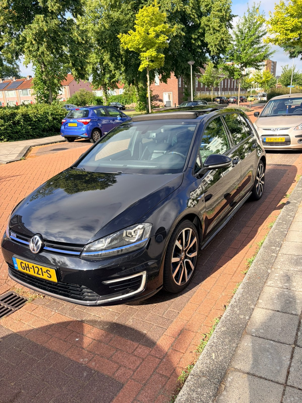 Volkswagen Golf GTE, PANO, LEREN BEKLEDING 2015, Automaat, Zwart, 4 cilinders, Zwart