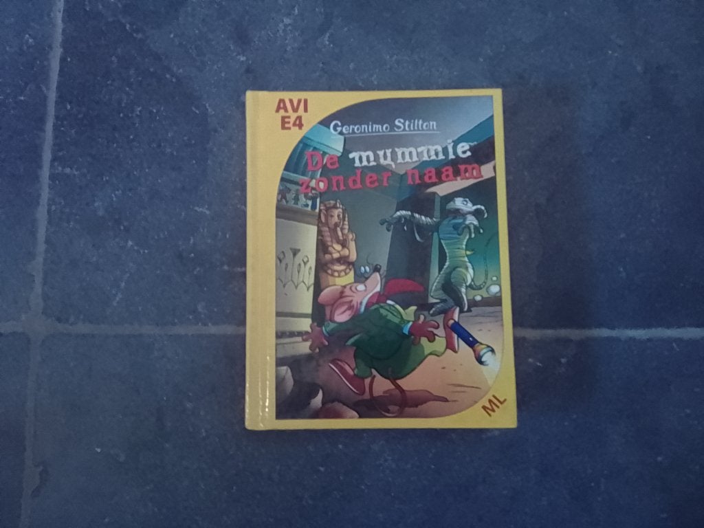 De mummie zonder naam, Boeken, Kinderboeken | Jeugd | onder 10 jaar, Ophalen, Geronimo Stilton, Nieuw, Sprookjes