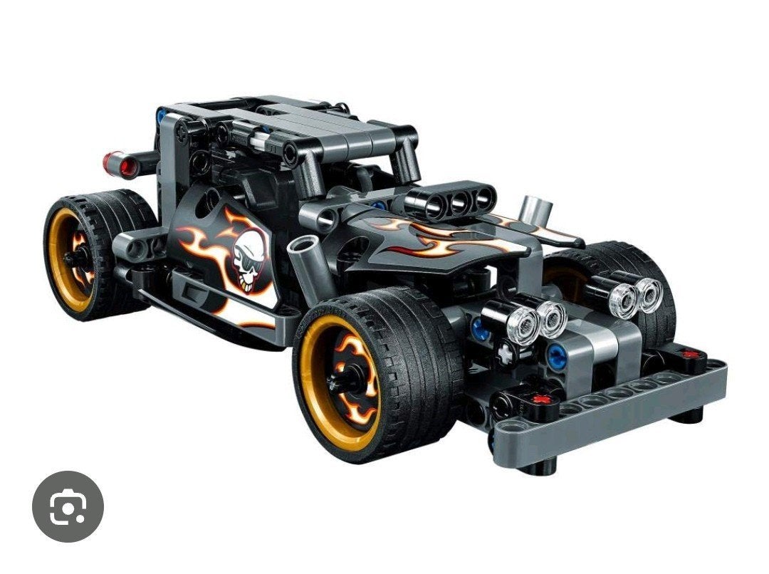 Lego Technic 42046 Getaway Racer - Complete set met doos, Inclusief instructies, Lego, Ophalen of Verzenden, Zo goed als nieuw