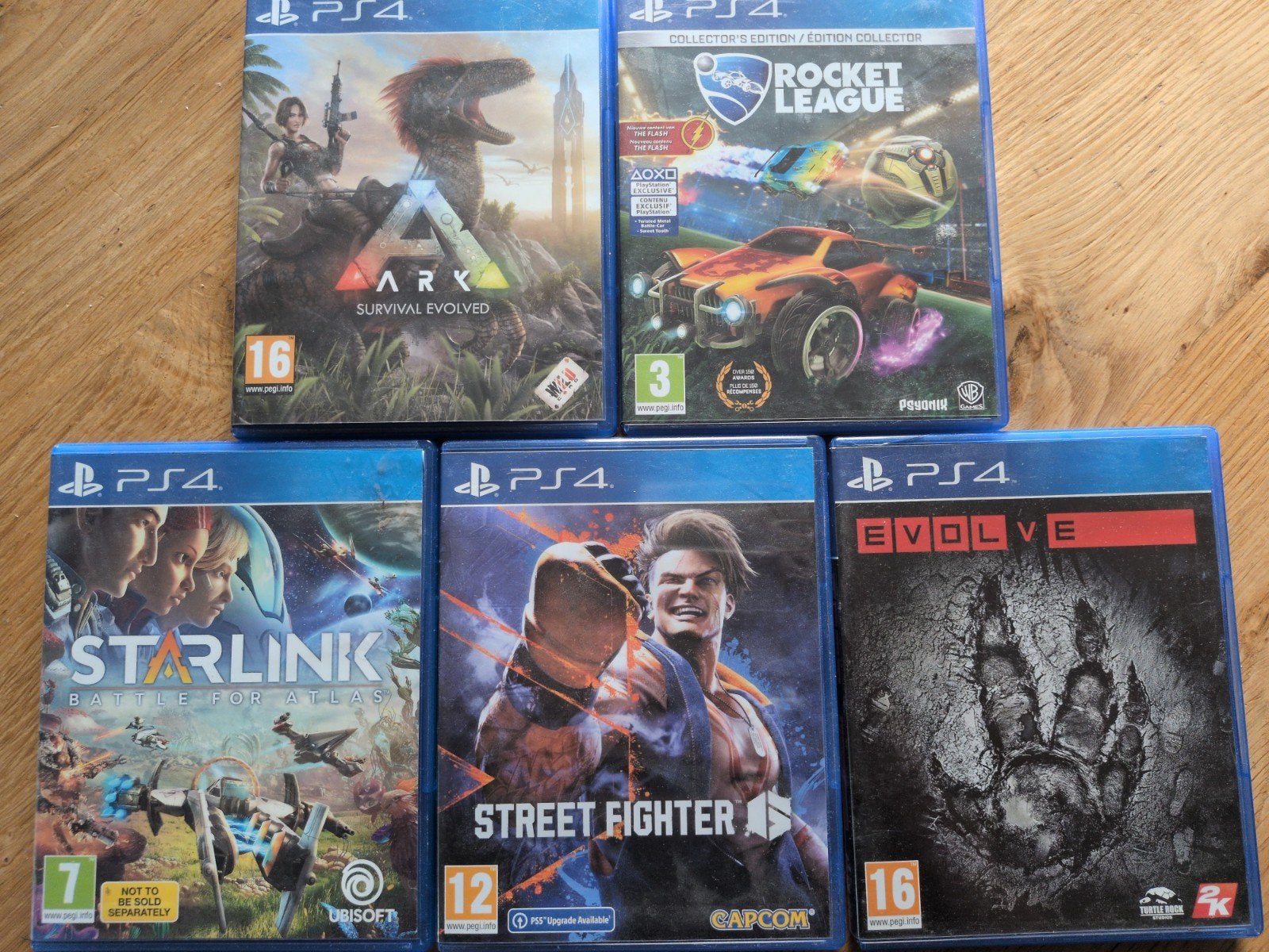 PlayStation spellen €5 per stuk