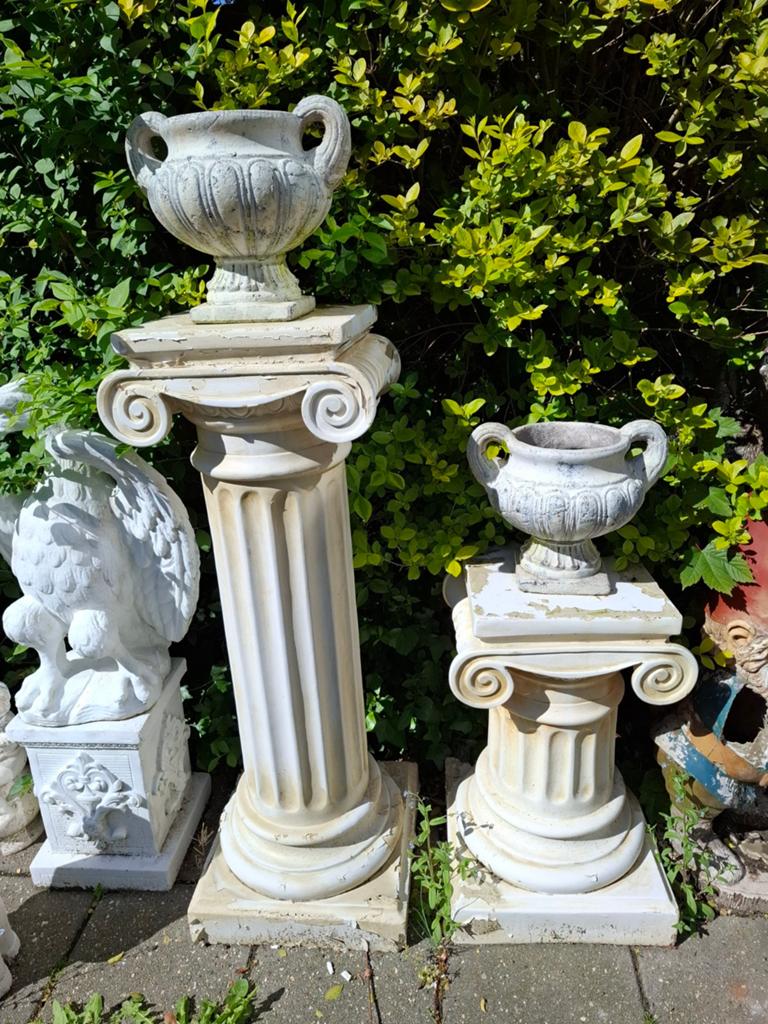 Tuinbeelden van groot tot klein vanaf € 10.-, Tuin en Terras, Ophalen, Gebruikt, Beton, Mensenbeeld