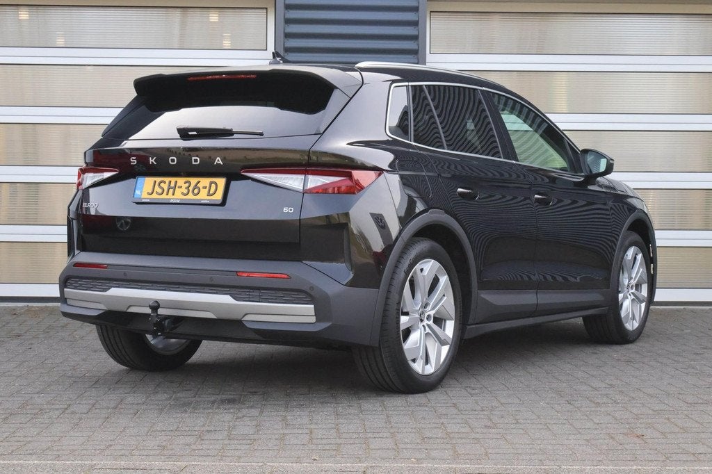 Skoda Elroq 60 204pk Business Edition Tour | 20" Velgen | Tr, Auto's, Skoda, Automaat, 12 maanden, Achterwielaandrijving, Leder en Stof