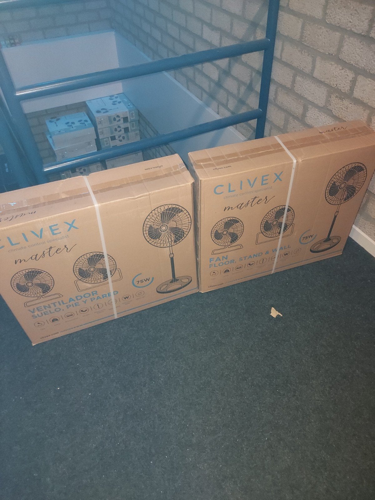 Zeer krachtige ventilator 75watt - Industrieël, Ophalen, Nieuw, Minder dan 50 cm