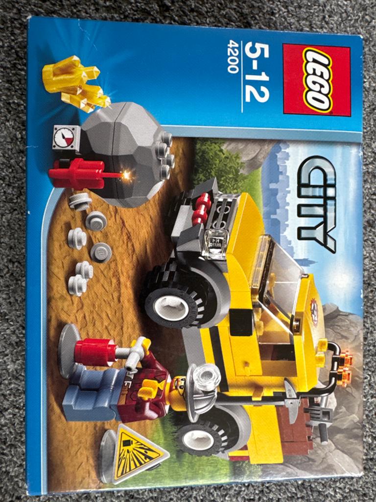 LEGO City 4200: Mijnvoertuig - Nieuw & Sealed, City, Nieuw, Ophalen of Verzenden, Complete set