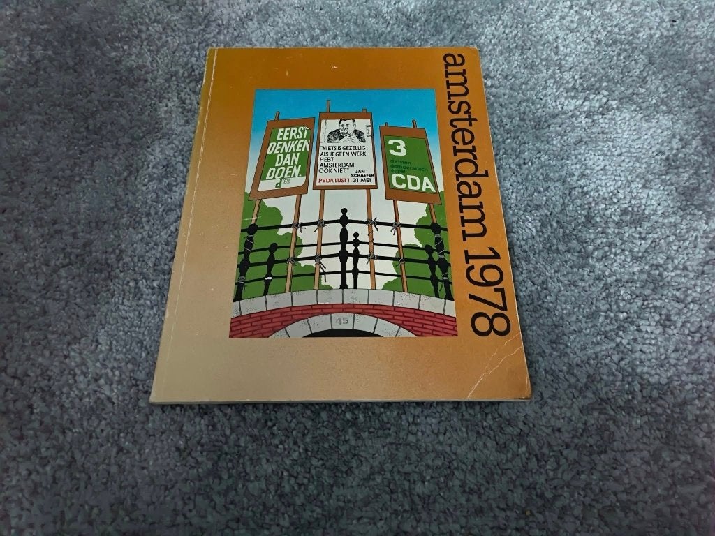 Stedelijk jaarverslag Amsterdam 1978, Ophalen of Verzenden, 20e eeuw of later, Zo goed als nieuw