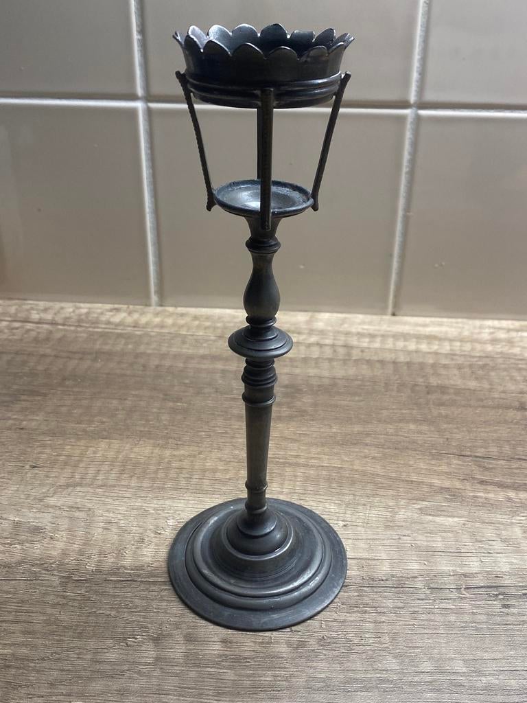 Tinnen kaarshoudet, Ophalen of Verzenden, Overige materialen