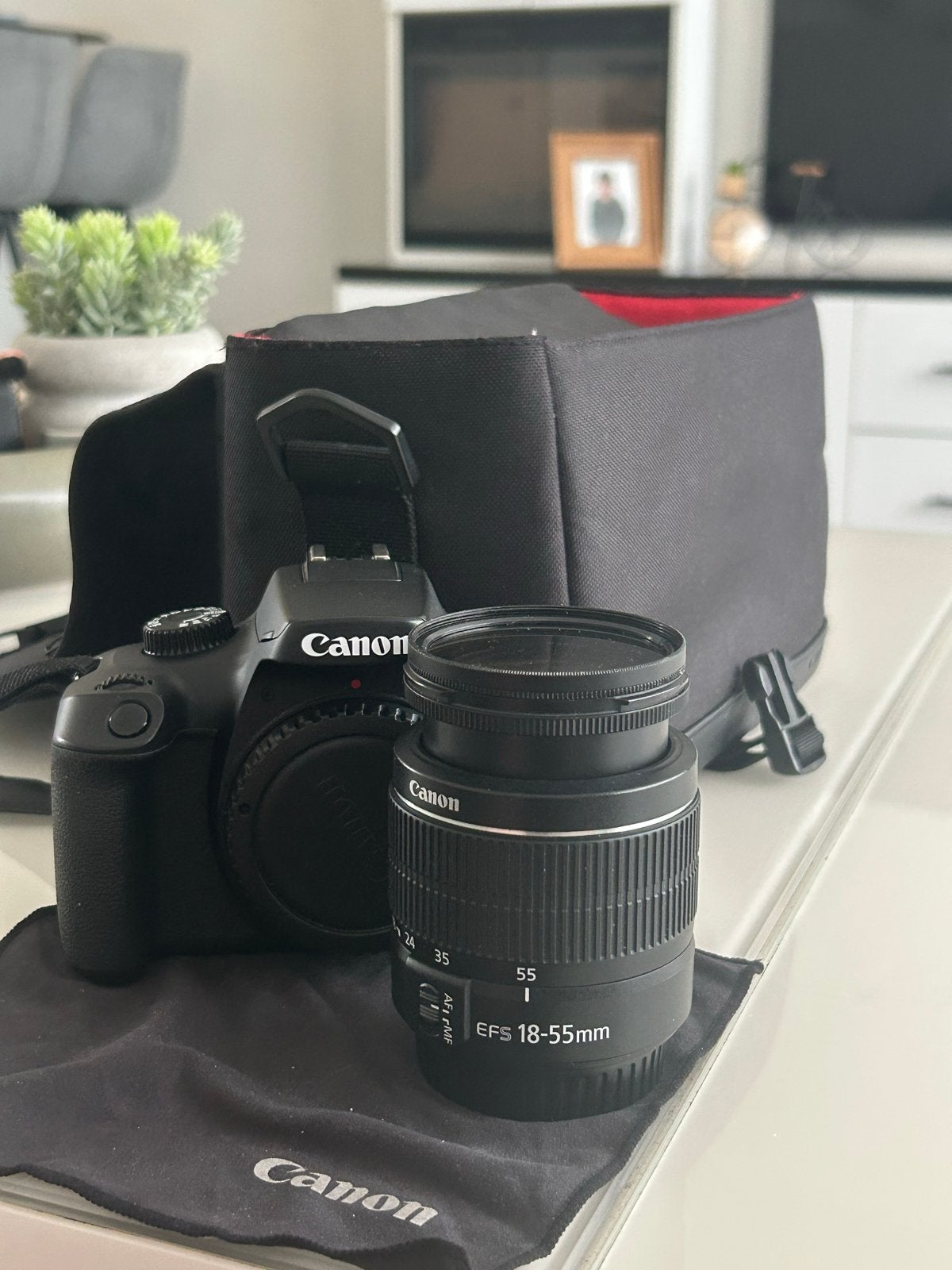 Canon EOS 4000D Spiegelreflexcamera - Perfecte staat, Ophalen, Zo goed als nieuw, Spiegelreflex, Canon