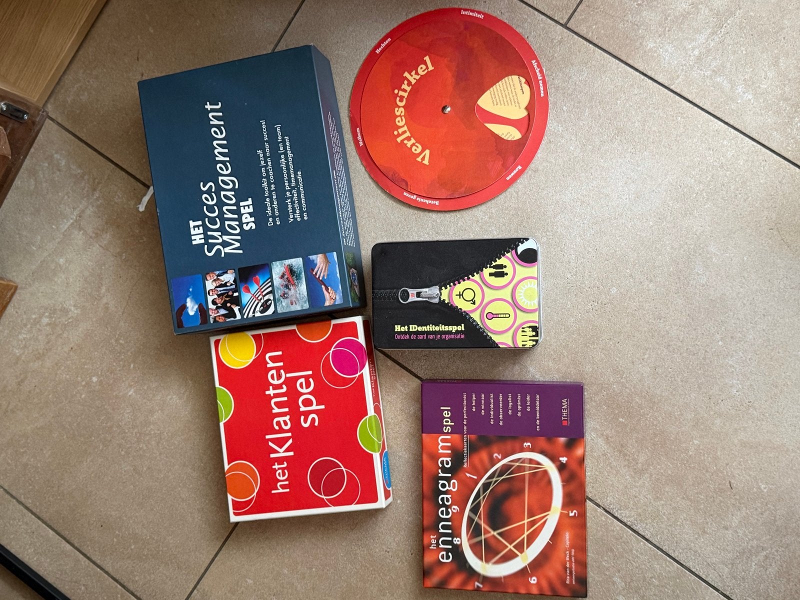 Diverse Coaching Spellen en Inzichtkaarten - Zelfontwikkelin, Boeken, Ophalen of Verzenden, Zo goed als nieuw