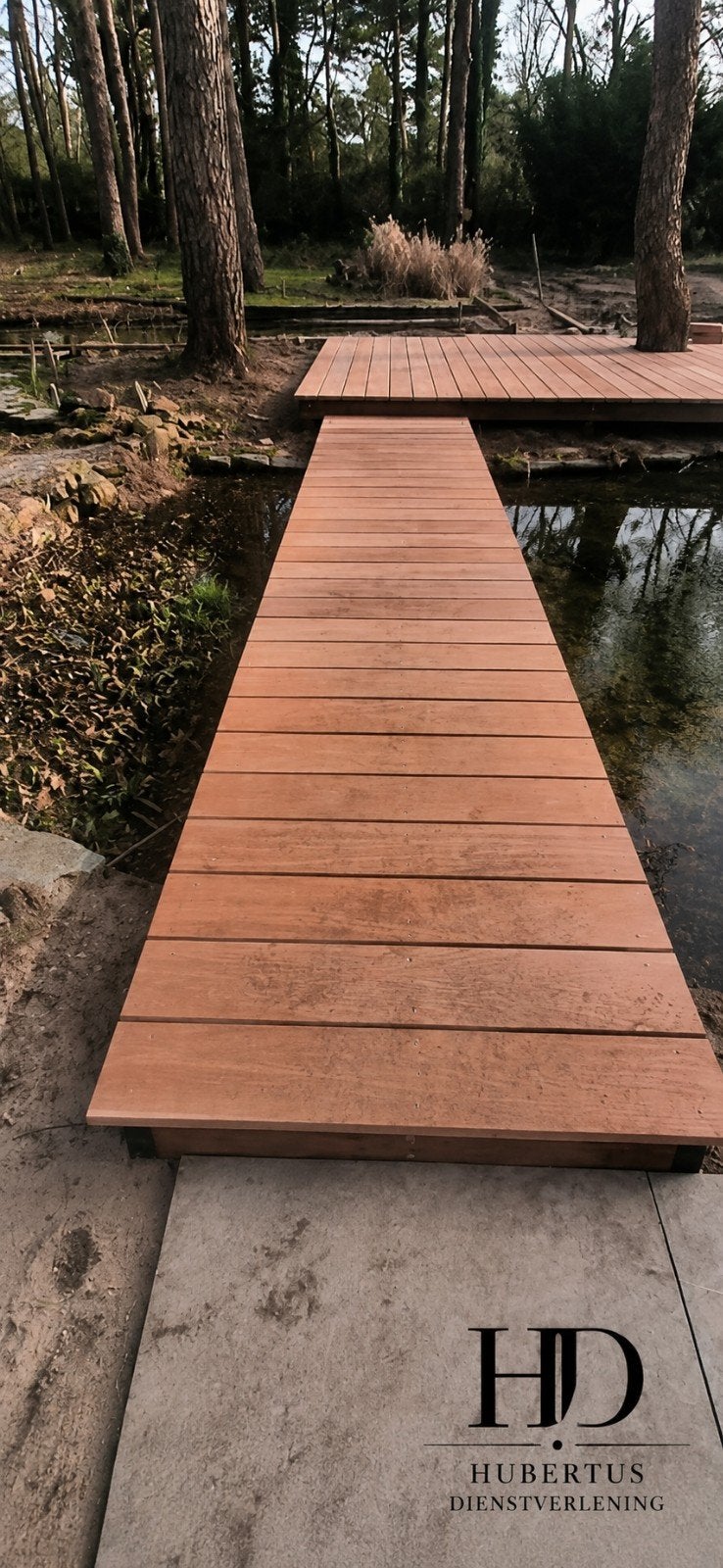 Vlonder/ terras, Tuin en Terras, Verzenden, Nieuw, Hout