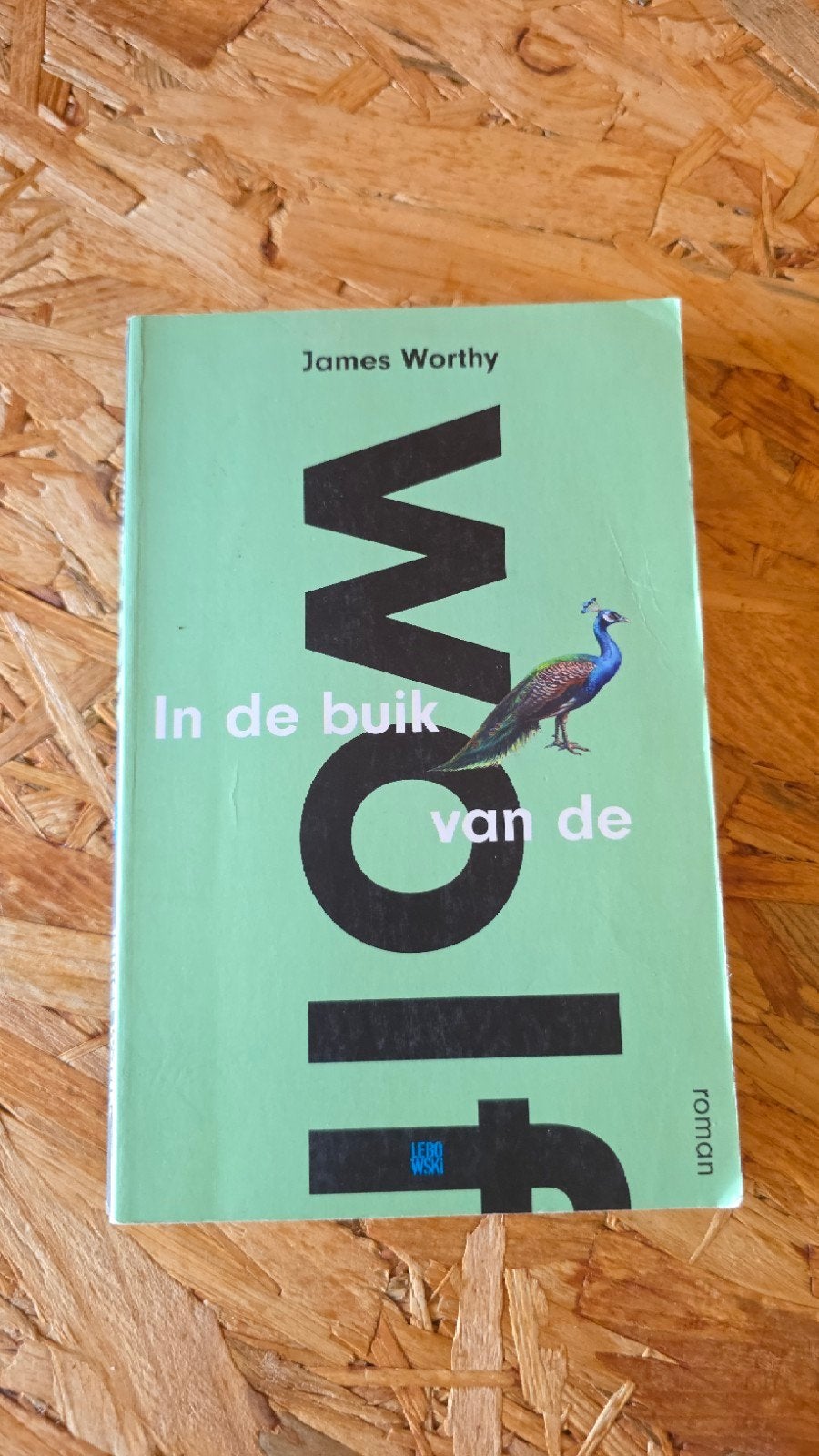 In de buik van de wolf - James Worthy (roman), Ophalen of Verzenden, Zo goed als nieuw, James Worthy, Nederland