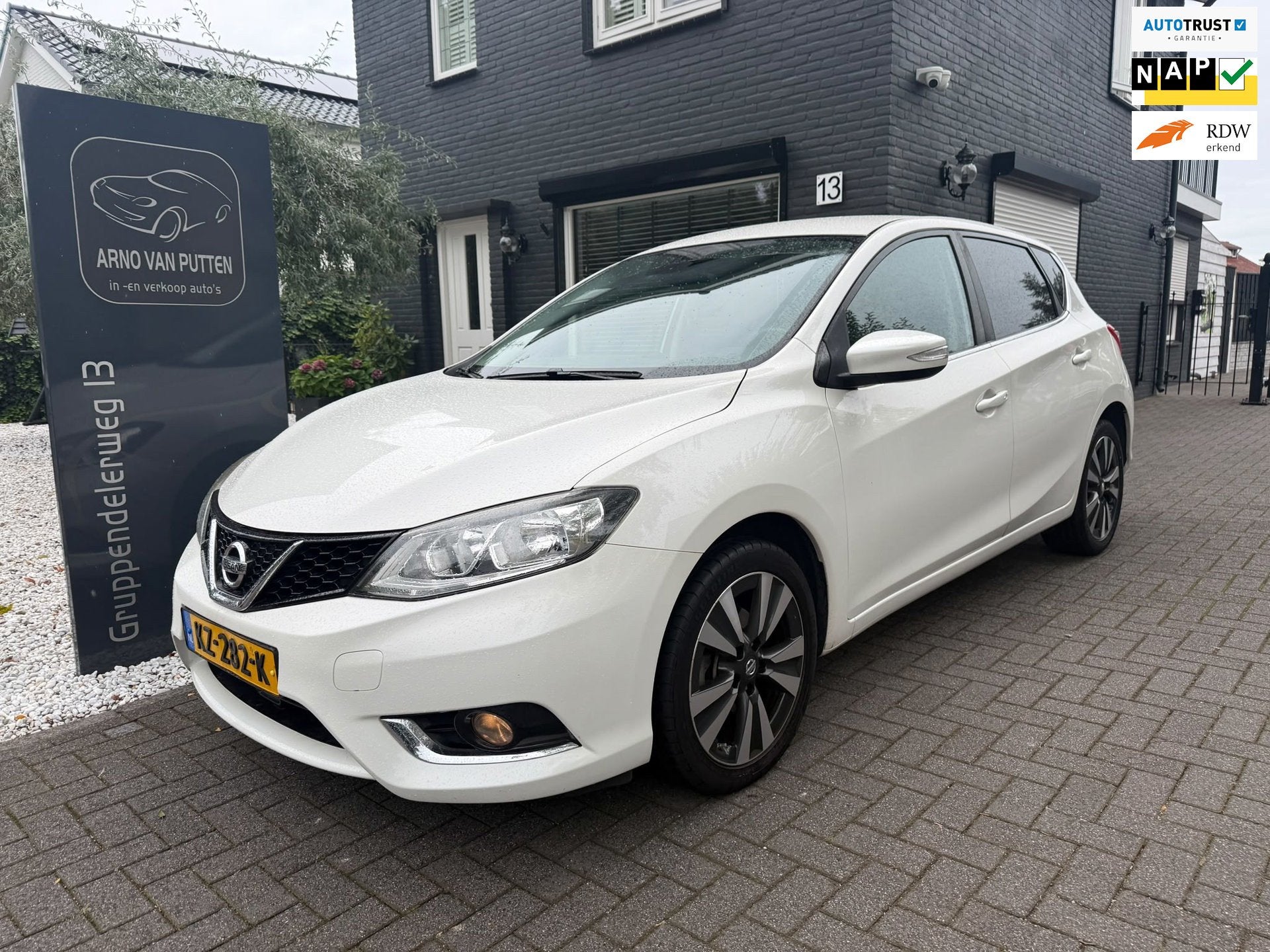 Nissan Pulsar 1.2 DIG-T N-Connecta / Camera / navigatie / Cr, Auto's, Voorwielaandrijving, Gebruikt, Euro 6, 1165 kg