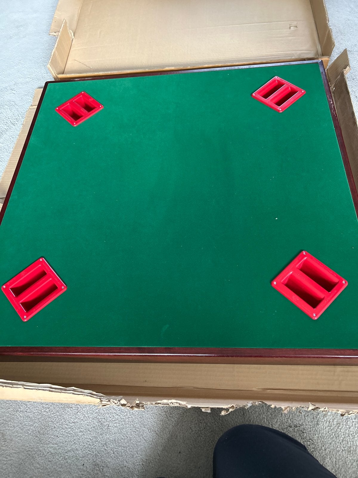 Nieuwe Bridgetafel - Perfect voor kaartavonden, Hobby en Vrije tijd, Ophalen, Nieuw